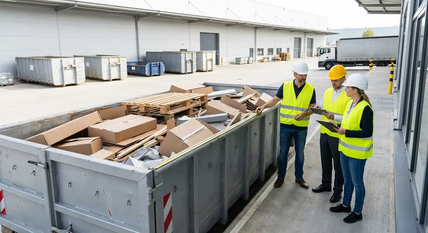 Assessment of commercial waste logistics and site requirements in Fort Worth, TX