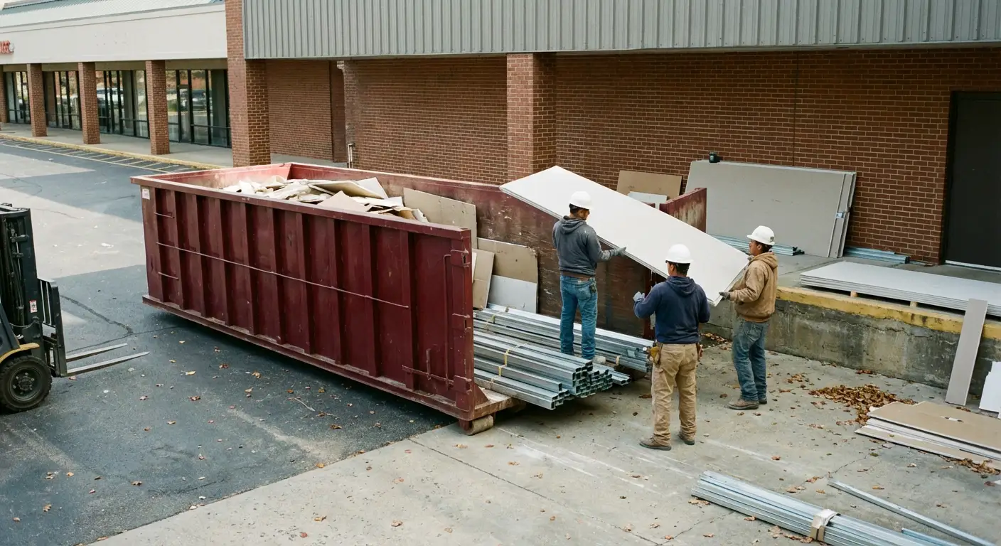 Commercial Strip-Mall Demolition in Fort Worth, TX
