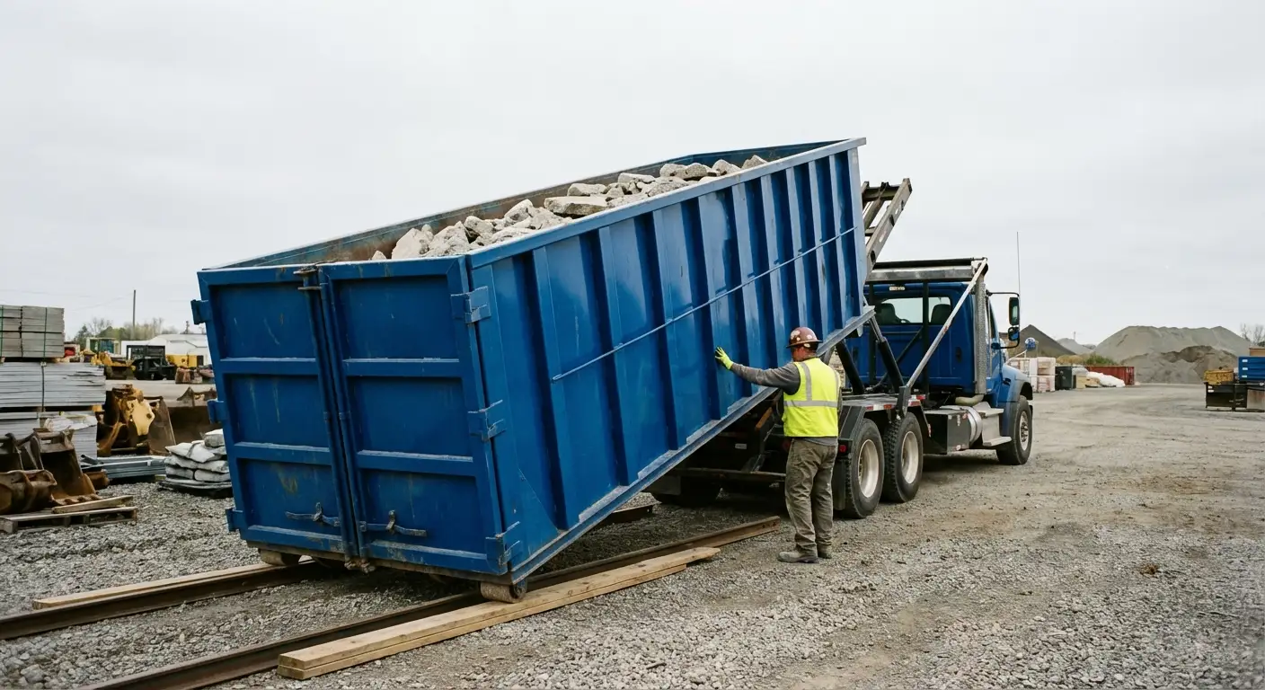 Heavy duty concrete dumpster specifications in Fort Worth, TX