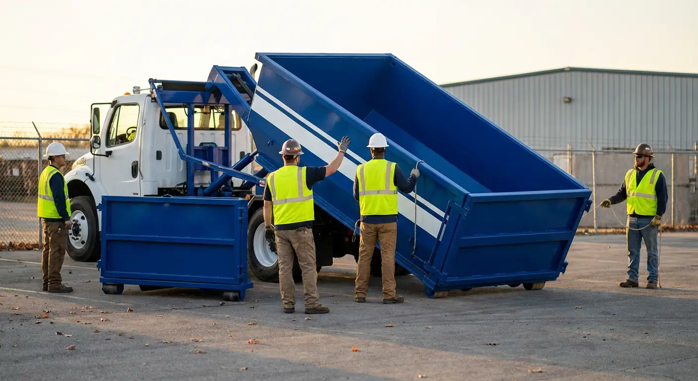 Roll-off dumpster service in Fort Worth, TX