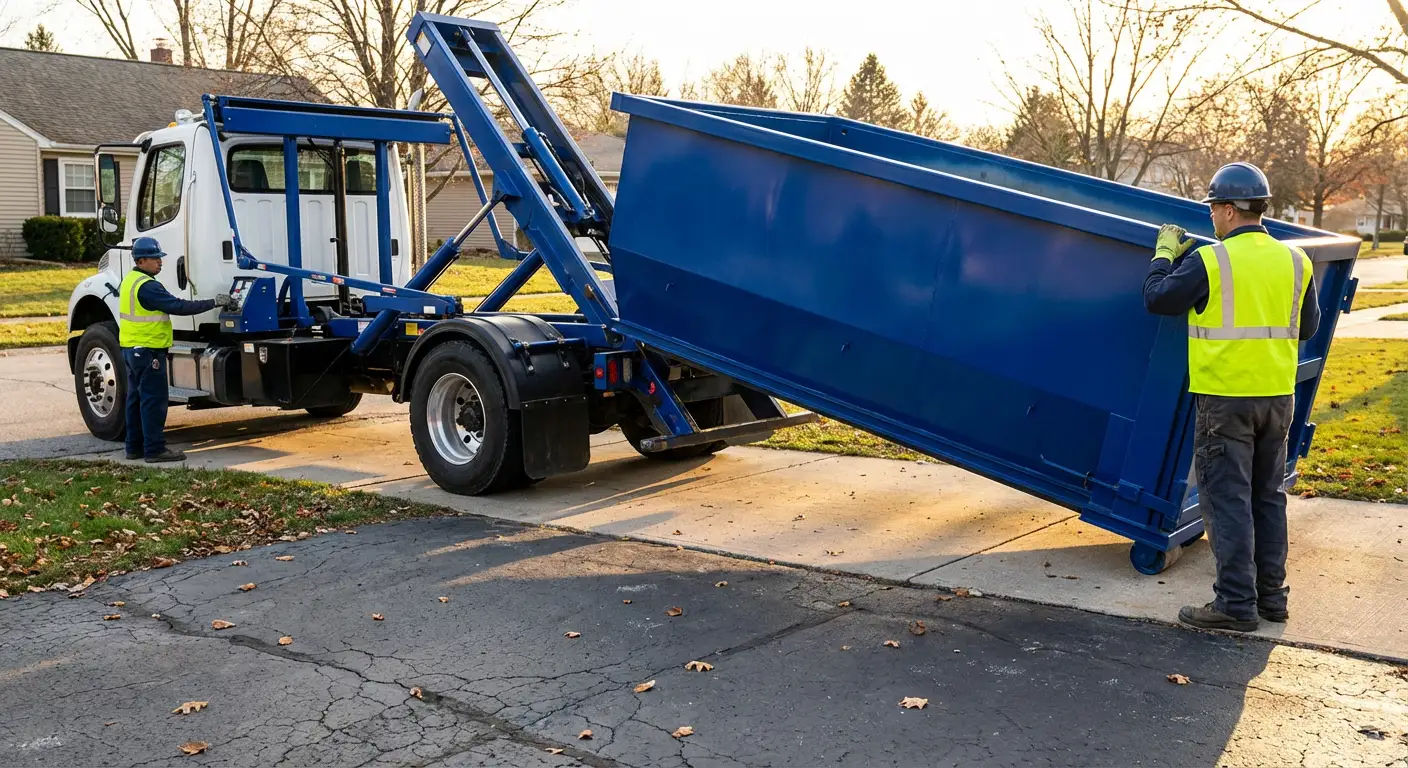 Roll-off dumpster rental service in Fort Worth, TX