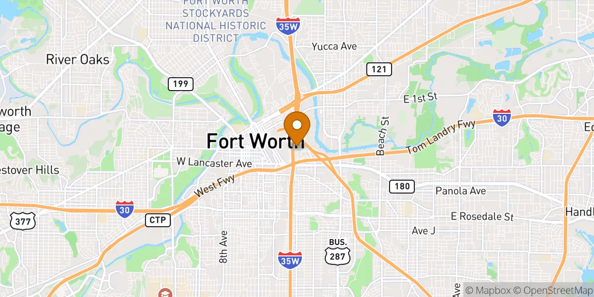  neighborhood map in Fort Worth, TX