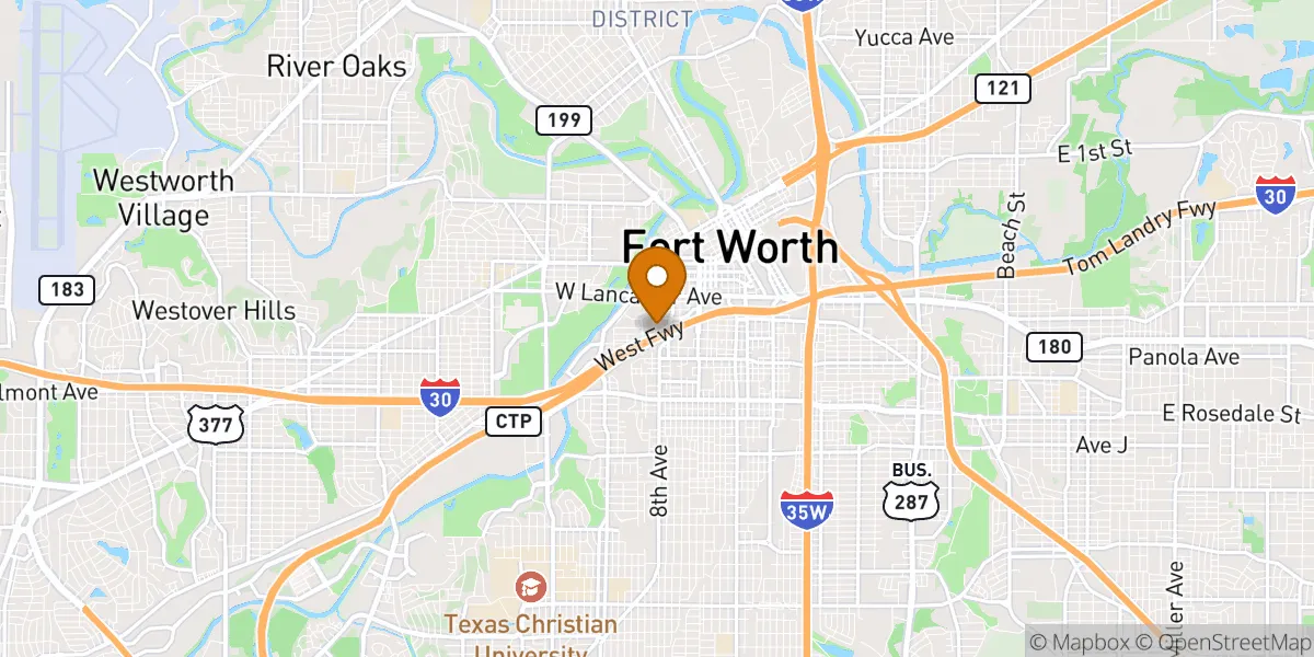  neighborhood map in Fort Worth, TX